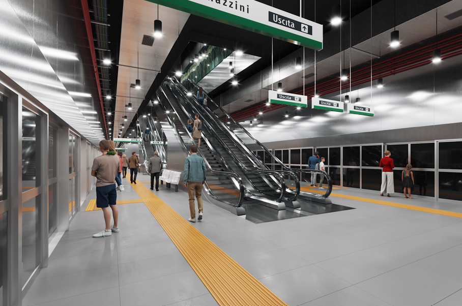 Metro C - stazione Mazzini